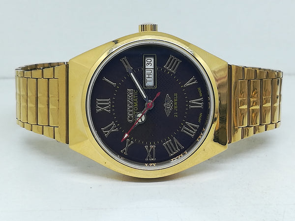 Citizen Automatic 8200 Movement stainless steel Japan Made 21 Jewels Men s Wrist Watch
