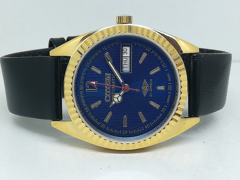 Citizen Automatic 8200 Movement stainless steel Japan Made 21 Jewels Men s Wrist Watch