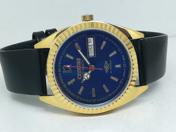 Citizen Automatic 8200 Movement stainless steel Japan Made 21 Jewels Men s Wrist Watch
