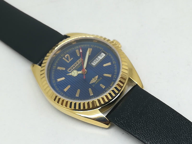 Citizen Automatic 8200 Movement stainless steel Japan Made 21 Jewels Men s Wrist Watch