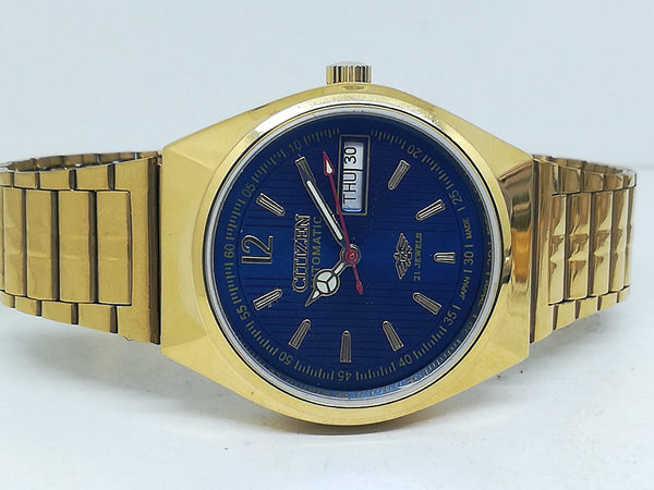 Citizen Automatic 8200 Movement stainless steel Japan Made 21 Jewels Men s Wrist Watch