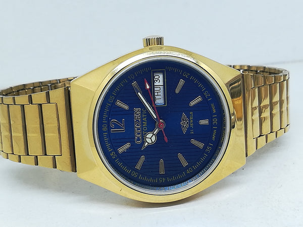 Citizen Automatic 8200 Movement stainless steel Japan Made 21 Jewels Men s Wrist Watch