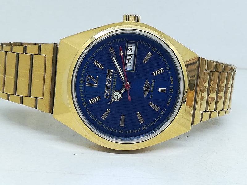 Citizen Automatic 8200 Movement stainless steel Japan Made 21 Jewels Men s Wrist Watch