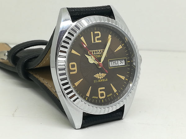 Citizen Automatic 8200 Movement stainless steel Japan Made 21 Jewels Men s Wrist Watch