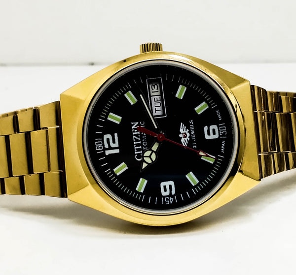 Citizen Automatic 8200 Movement stainless steel Japan Made 21 Jewels Men s Wrist Watch ₹ 3,008.21