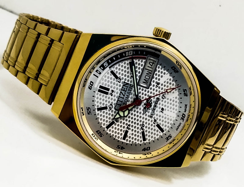 Citizen Automatic 8200 Movement stainless steel Japan Made 21 Jewels Men s Wrist Watch ₹ 3,008.21