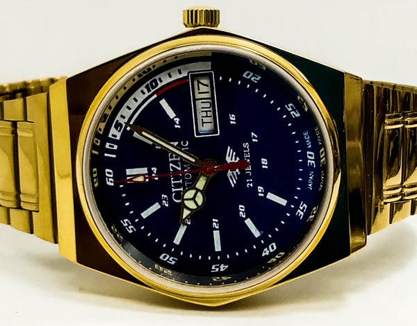 Citizen Automatic 8200 Movement stainless steel Japan Made 21 Jewels Men s Wrist Watch ₹ 3,008.21