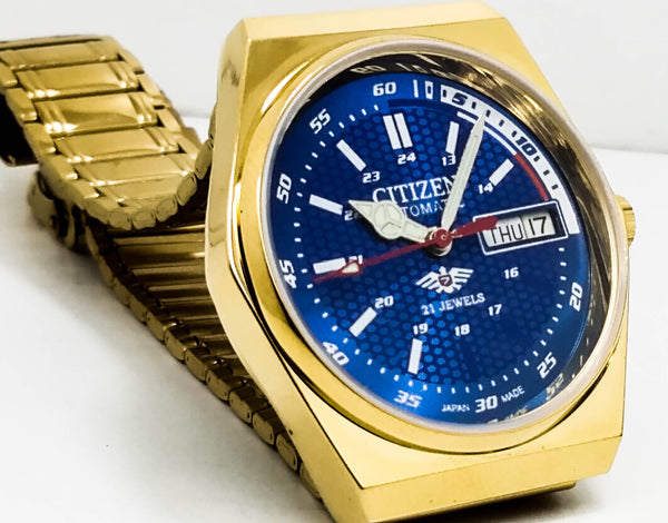 Citizen Automatic 8200 Movement stainless steel Japan Made 21 Jewels Men s Wrist Watch ₹ 3,008.21