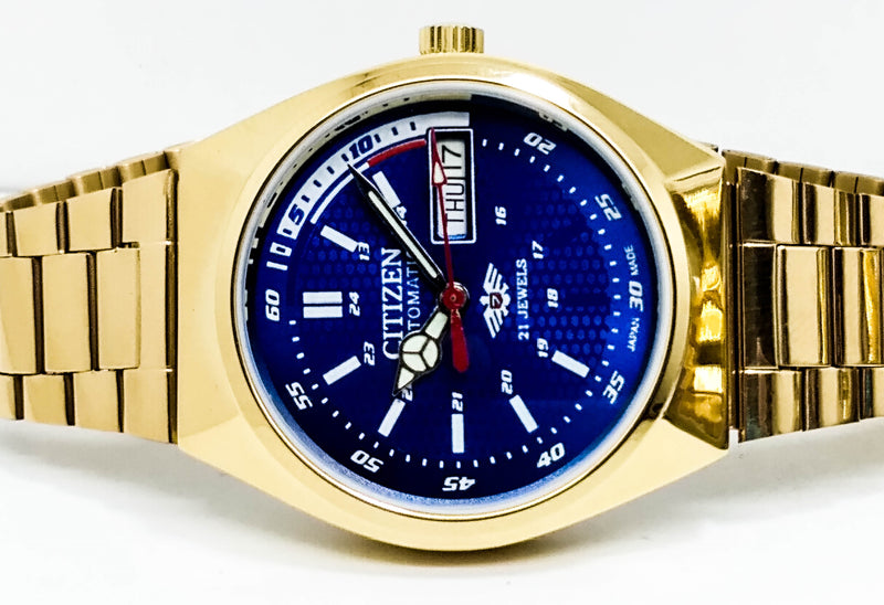 Citizen Automatic 8200 Movement stainless steel Japan Made 21 Jewels Men s Wrist Watch ₹ 3,008.21