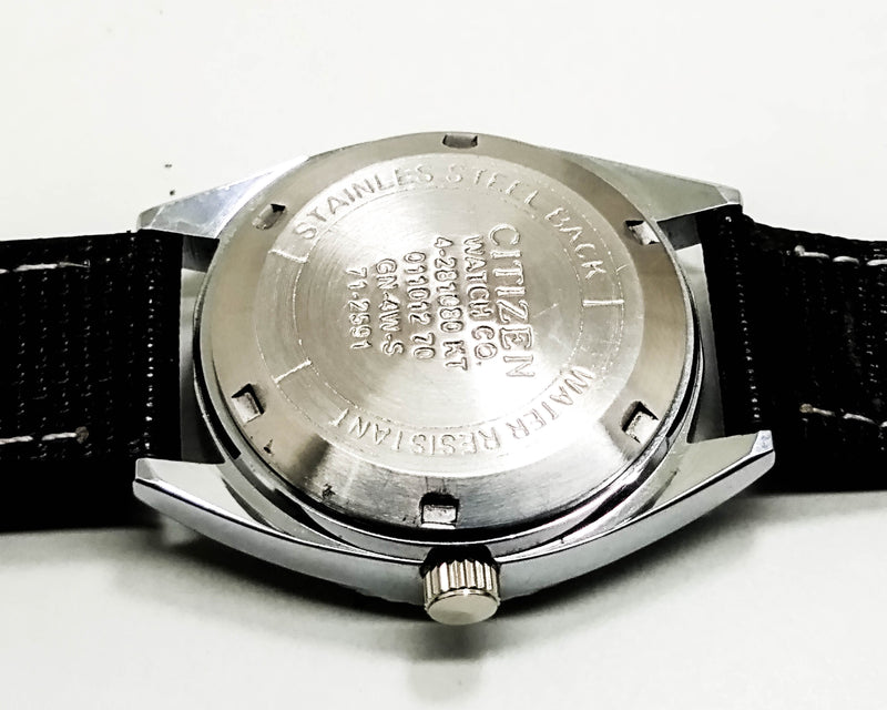 Citizen Automatic 8200 Movement stainless steel Japan Made 21 Jewels Men s Wrist Watch