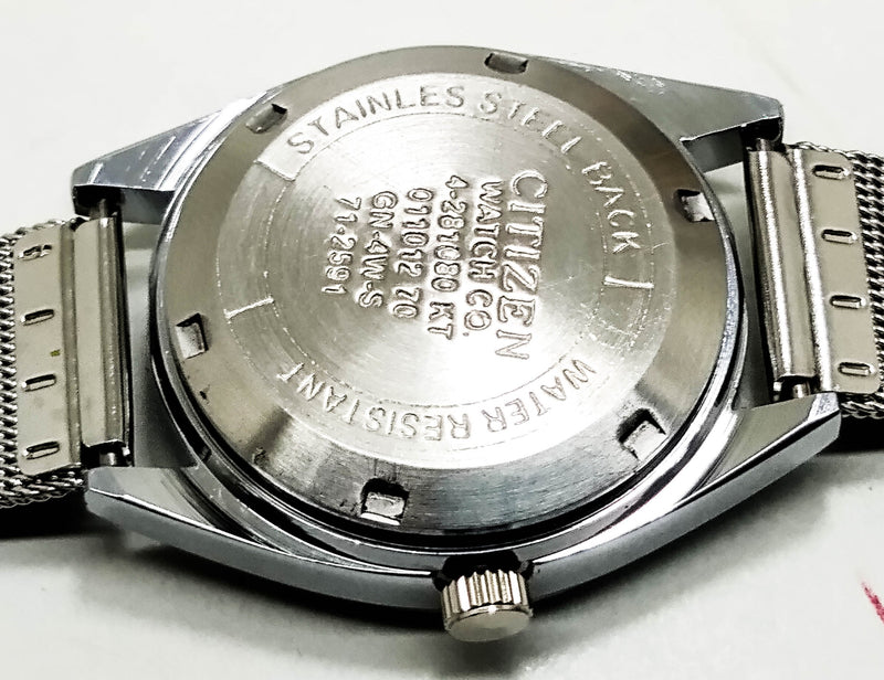 Citizen Automatic 8200 Movement stainless steel Japan Made 21 Jewels Men s Wrist Watch