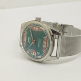 Hmt Pilot Mechanical Handwinding Movement stainless Steel Para Shock 17 Jewels Analog Dial Wrist Watch For Men
