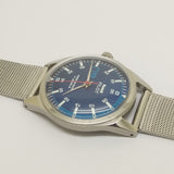 Hmt Pilot Mechanical Handwinding Movement stainless Steel Para Shock 17 Jewels Analog Dial Wrist Watch For Men