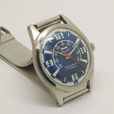 Hmt Pilot Mechanical Handwinding Movement stainless Steel Para Shock 17 Jewels Analog Dial Wrist Watch For Men