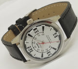 Hmt Pilot Mechanical Handwinding Movement leather Jewels Analog Dial Wrist Watch For Me