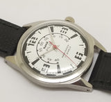 Hmt Pilot Mechanical Handwinding Movement leather Jewels Analog Dial Wrist Watch For Me