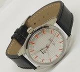 Hmt Pilot Mechanical Handwinding Movement leather Jewels Analog Dial Wrist Watch For Me