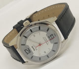 Hmt Pilot Mechanical Handwinding Movement leather Jewels Analog Dial Wrist Watch For Me