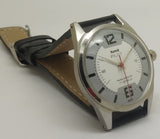 Hmt Pilot Mechanical Handwinding Movement leather Jewels Analog Dial Wrist Watch For Me