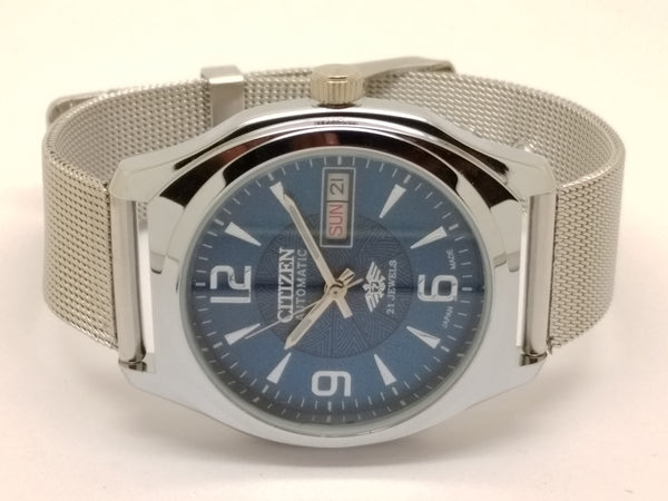 Citizen Automatic 8200 Movement stainless steel Japan Made 21 Jewels Men s Wrist Watch