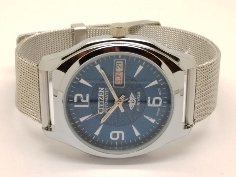 Citizen Automatic 8200 Movement stainless steel Japan Made 21 Jewels Men s Wrist Watch