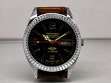 Citizen Automatic 8200 Movement stainless steel Japan Made 21 Jewels Men s Wrist Watch