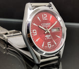 Citizen Automatic 8200 Movement stainless steel Japan Made 21 Jewels Men s Wrist Watch