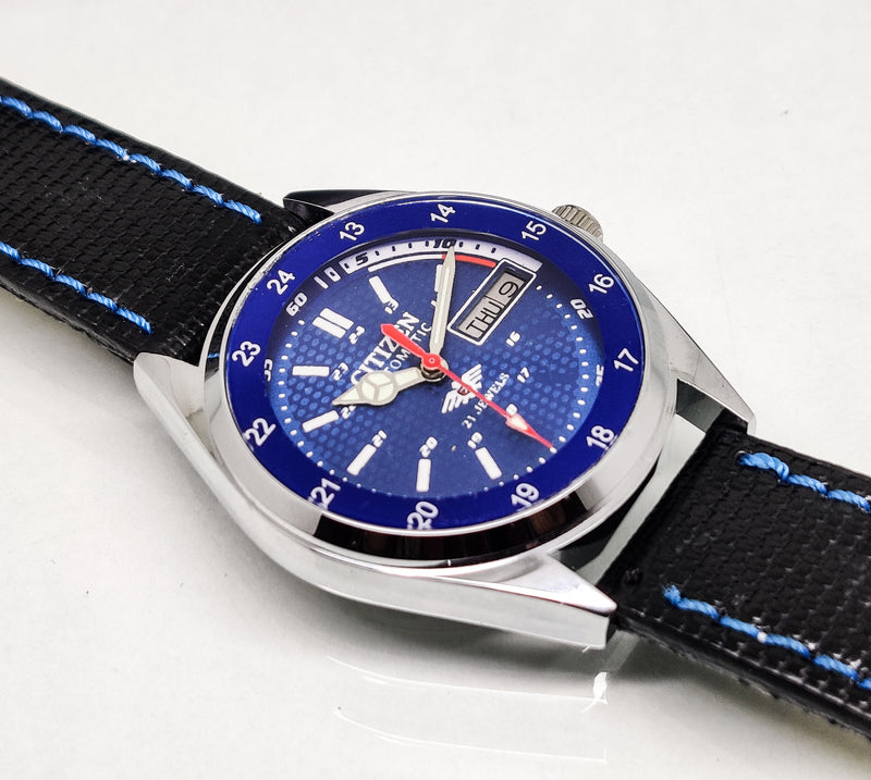Citizen Automatic 8200 Movement stainless steel Japan Made 21 Jewels Men s Wrist Watch