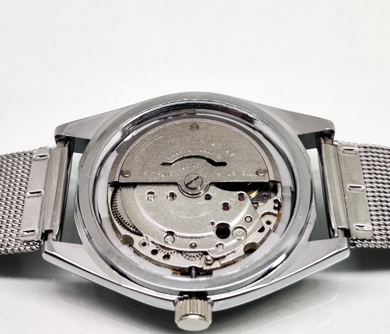 Citizen Automatic 8200 Movement stainless steel Japan Made 21 Jewels Men s Wrist Watch