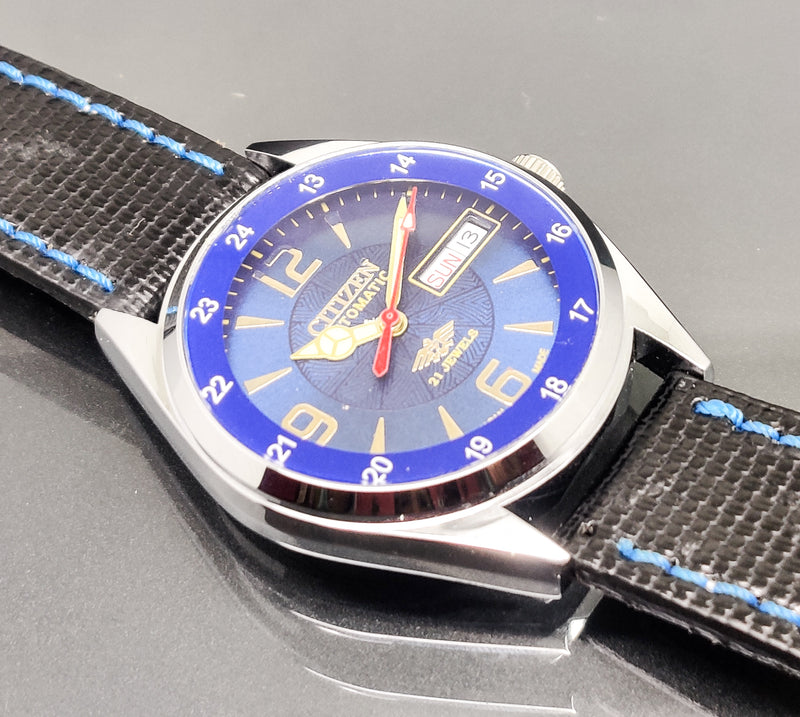 Citizen Automatic 8200 Movement stainless steel Japan Made 21 Jewels Men s Wrist Watch