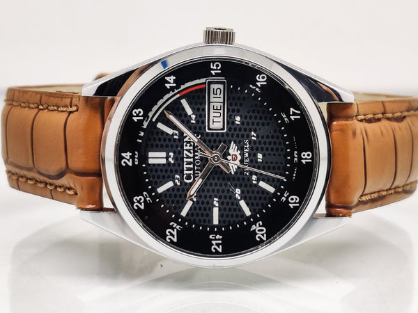 Citizen Automatic 8200 Movement stainless steel Japan Made 21 Jewels Men s Wrist Watch