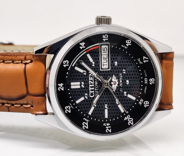Citizen Automatic 8200 Movement stainless steel Japan Made 21 Jewels Men s Wrist Watch