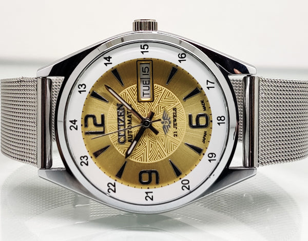 Citizen Automatic 8200 Movement stainless steel Japan Made 21 Jewels Men s Wrist Watch