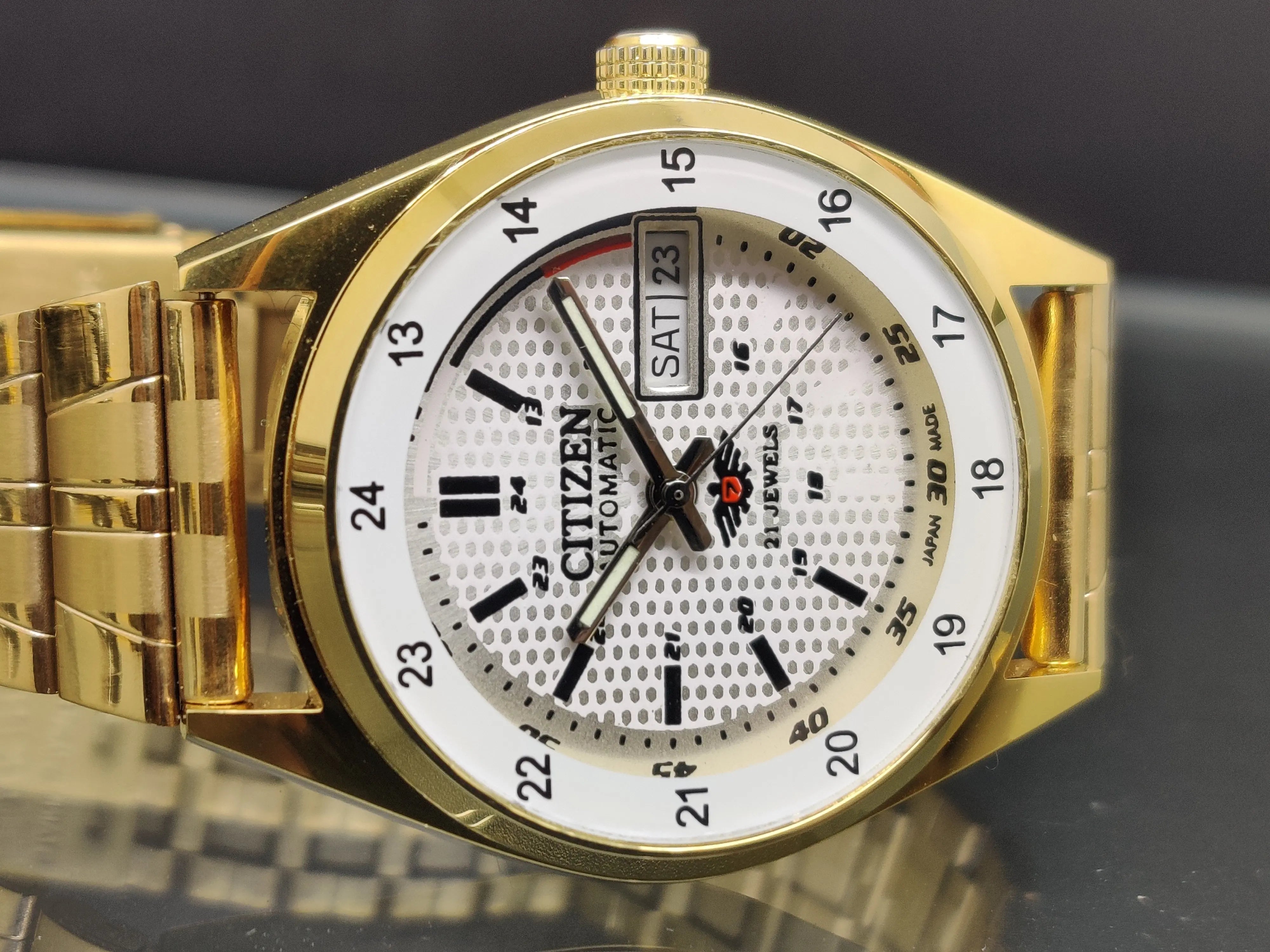 Citizen Automatic 8200 Movement stainless steel Japan Made 21 Jewels Men s Wrist Watch ₹ 3,008.21 National Watches