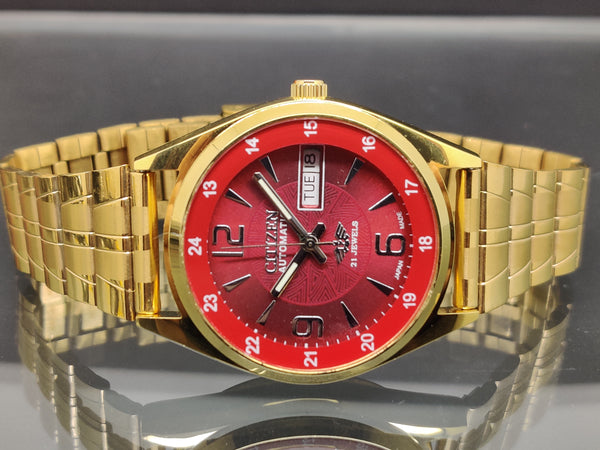 Citizen Automatic 8200 Movement stainless steel Japan Made 21 Jewels Men s Wrist Watch ₹ 3,008.21