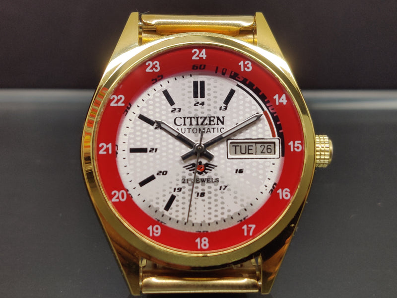 Citizen Automatic 8200 Movement stainless steel Japan Made 21 Jewels Men s Wrist Watch ₹ 3,008.21