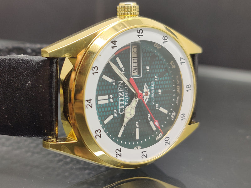 Citizen Automatic 8200 Movement stainless steel Japan Made 21 Jewels Men s Wrist Watch