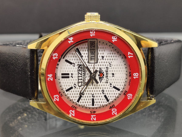 Citizen Automatic 8200 Movement stainless steel Japan Made 21 Jewels Men s Wrist Watch