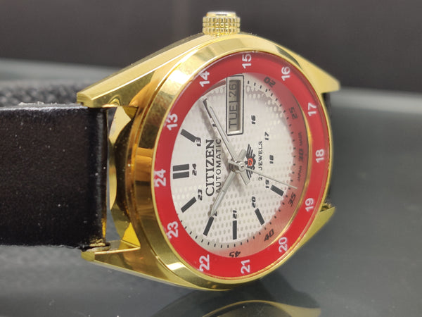 Citizen Automatic 8200 Movement stainless steel Japan Made 21 Jewels Men s Wrist Watch