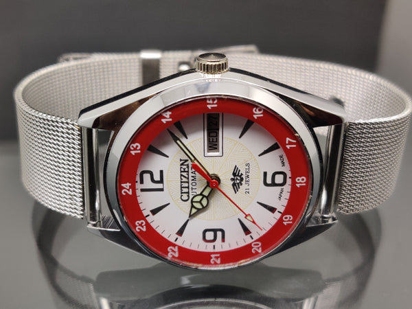 Citizen Automatic 8200 Movement stainless steel Japan Made 21 Jewels Men s Wrist Watch