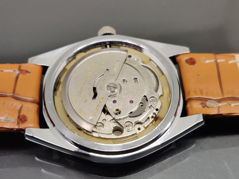 Citizen Automatic 8200 Movement stainless steel Japan Made 21 Jewels Men s Wrist Watch