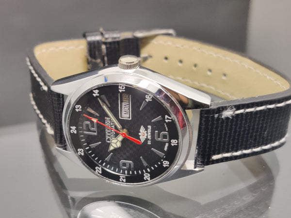 Citizen Automatic 8200 Movement stainless steel Japan Made 21 Jewels Men s Wrist Watch