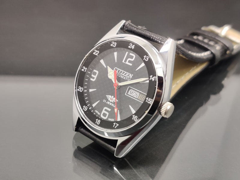 Citizen Automatic 8200 Movement stainless steel Japan Made 21 Jewels Men s Wrist Watch