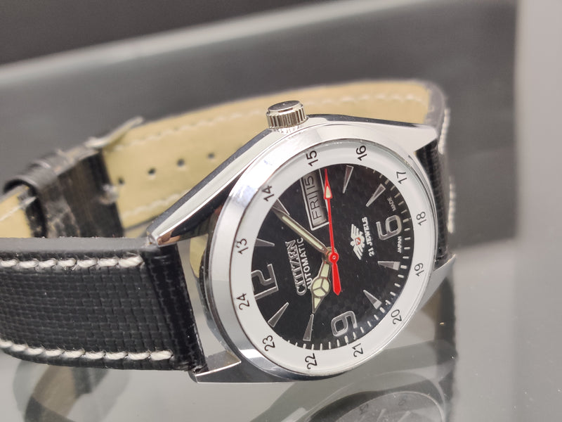Citizen Automatic 8200 Movement stainless steel Japan Made 21 Jewels Men s Wrist Watch