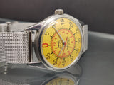 Hmt Pilot Mechanical Handwinding Movement stainless Steel Para Shock 17 Jewels Analog Dial Wrist Watch For Me