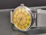Hmt Pilot Mechanical Handwinding Movement stainless Steel Para Shock 17 Jewels Analog Dial Wrist Watch For Me