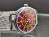 Hmt Pilot Mechanical Handwinding Movement stainless Steel Para Shock 17 Jewels Analog Dial Wrist Watch For Me