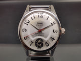 Hmt Pilot Mechanical Handwinding Movement stainless Steel Para Shock 17 Jewels Analog Dial Wrist Watch For Me