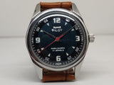 Hmt Pilot Mechanical Handwinding Movement leather Jewels Analog Dial Wrist Watch For Me