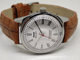 Hmt Pilot Mechanical Handwinding Movement leather Jewels Analog Dial Wrist Watch For Me